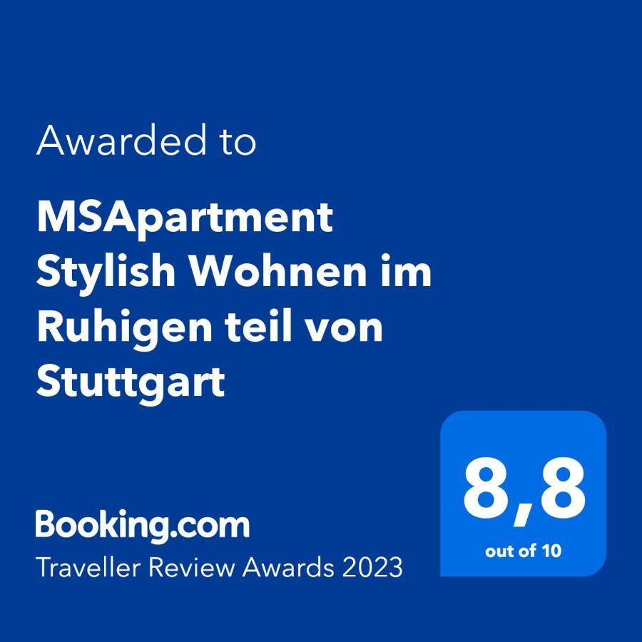 Msapartment Stylish Wohnen In שטוטגרט מראה חיצוני תמונה